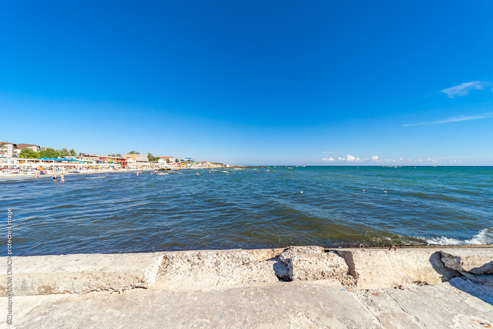 Вид на Черное море и Железный Порт